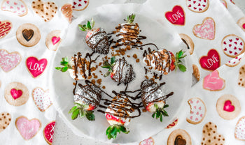 Chocolate Dipped Coconut Strawberries